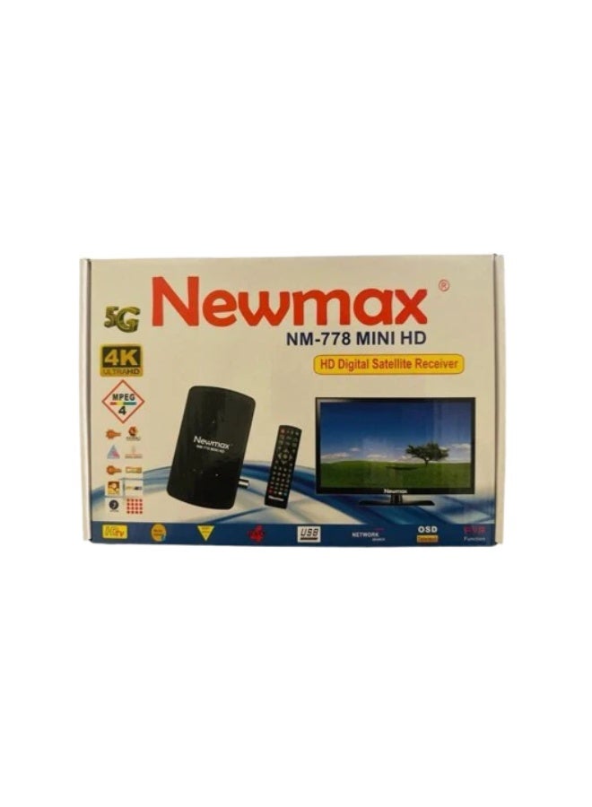 Newmax NM-778 Mini HD digital satellite receiver. - Image 2